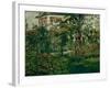 The Bellevue Garden, 1880-Edouard Manet-Framed Giclee Print