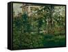 The Bellevue Garden, 1880-Edouard Manet-Framed Stretched Canvas