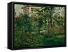 The Bellevue Garden, 1880-Edouard Manet-Framed Stretched Canvas