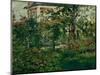 The Bellevue Garden, 1880-Edouard Manet-Mounted Giclee Print