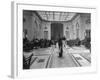The Bellhop Standing at the Entrance of the Swank Hotel Ritz-Dmitri Kessel-Framed Photographic Print