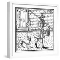 The Bellman of London, 1616-null-Framed Giclee Print