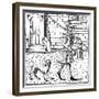 The Bellman of London, 1616-null-Framed Giclee Print