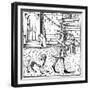 The Bellman of London, 1616-null-Framed Giclee Print