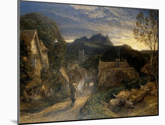 The Bellman-Samuel Palmer-Mounted Giclee Print