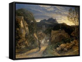 The Bellman-Samuel Palmer-Framed Stretched Canvas