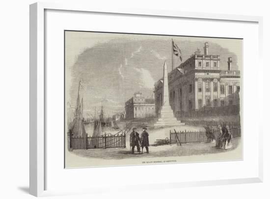 The Bellot Memorial, at Greenwich-null-Framed Giclee Print