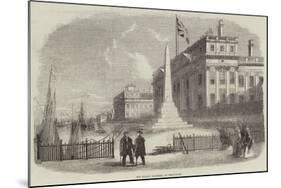 The Bellot Memorial, at Greenwich-null-Mounted Giclee Print