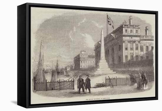 The Bellot Memorial, at Greenwich-null-Framed Stretched Canvas