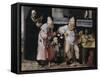 The Bellows Repairer-Hieronymus Van Aeken Bosch-Framed Stretched Canvas