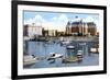 The Belmont Building, Union Club and Empress Hotel, Victoria, British Columbia, Canada, C1900s-null-Framed Giclee Print