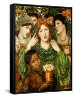 The beloved (1873).-Dante Gabriel Rossetti-Framed Stretched Canvas