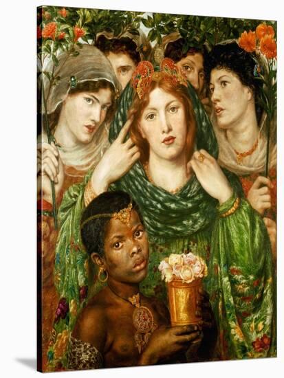 The beloved (1873).-Dante Gabriel Rossetti-Stretched Canvas