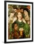 The beloved (1873).-Dante Gabriel Rossetti-Framed Giclee Print