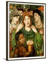 The beloved (1873).-Dante Gabriel Rossetti-Framed Premium Giclee Print