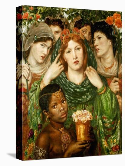 The beloved (1873).-Dante Gabriel Rossetti-Stretched Canvas