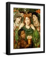 The beloved (1873).-Dante Gabriel Rossetti-Framed Giclee Print