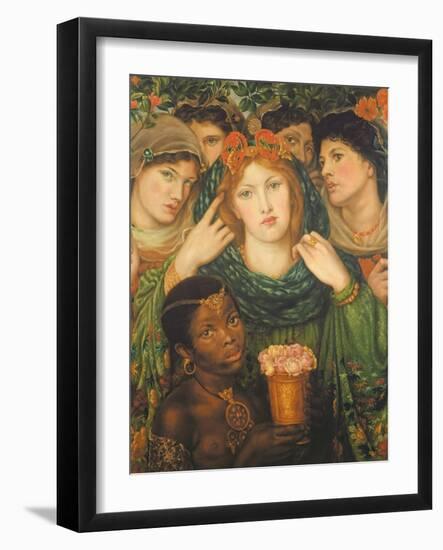 The Beloved (The Bride) 1865-66-Dante Gabriel Rossetti-Framed Giclee Print