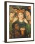 The Beloved (The Bride) 1865-66-Dante Gabriel Rossetti-Framed Giclee Print