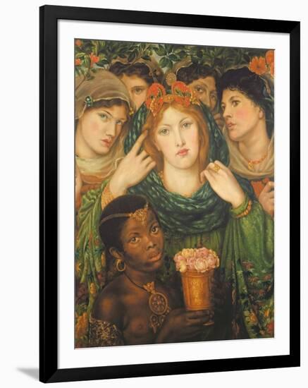 The Beloved (The Bride) 1865-66-Dante Gabriel Rossetti-Framed Giclee Print