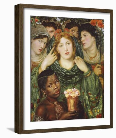 The Beloved (‘The Bride’)-Dante Gabriel Rossetti-Framed Giclee Print