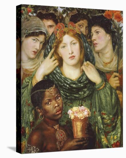 The Beloved (?The Bride?)-Dante Gabriel Rossetti-Stretched Canvas
