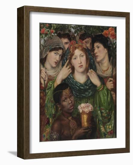 The Beloved (The Bride)-Dante Gabriel Rossetti-Framed Giclee Print