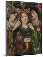 The Beloved (The Bride)-Dante Gabriel Rossetti-Mounted Giclee Print