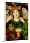 The Beloved-Dante Gabriel Rossetti-Framed Art Print