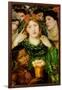 The Beloved-Dante Gabriel Rossetti-Framed Art Print