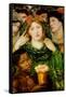 The Beloved-Dante Gabriel Rossetti-Framed Stretched Canvas