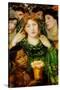 The Beloved-Dante Gabriel Rossetti-Stretched Canvas