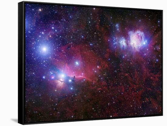 The Belt Stars of Orion-Stocktrek Images-Framed Stretched Canvas