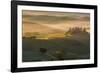 The Belvedere at San Quirico d'Orcia. Tuscany Italy-ClickAlps-Framed Photographic Print