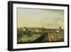 The Belvedere from Gesehen, Vienna-Bernardo Bellotto-Framed Giclee Print