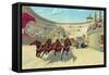 The Ben Hur Chariot Race-null-Framed Stretched Canvas