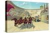 The Ben Hur Chariot Race-null-Stretched Canvas