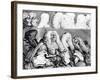 The Bench, 1758-William Hogarth-Framed Giclee Print