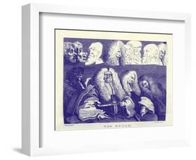 The Bench by William Hogarth-William Hogarth-Framed Giclee Print