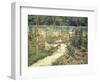 The Bench in the Garden of Versailles, 1881-Edouard Manet-Framed Premium Giclee Print