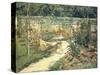 The Bench in the Garden of Versailles, 1881-Edouard Manet-Stretched Canvas