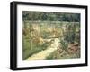 The Bench in the Garden of Versailles, 1881-Edouard Manet-Framed Giclee Print