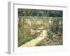 The Bench in the Garden of Versailles, 1881-Edouard Manet-Framed Giclee Print