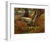 The Bench of Saint-Remy, c.1889-Vincent van Gogh-Framed Giclee Print