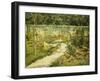 The Bench, the Garden at Versailles-Edouard Manet-Framed Giclee Print