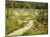 The Bench, the Garden at Versailles-Edouard Manet-Mounted Giclee Print