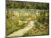 The Bench, the Garden at Versailles-Edouard Manet-Mounted Giclee Print