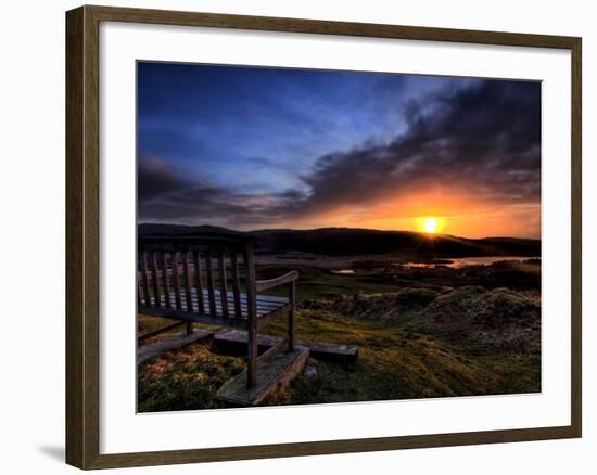 The Bench-Doug Chinnery-Framed Photographic Print