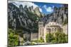 The Benedictine Abbey of Santa Maria De Montserrat, Monistrol De Montserrat, Catalonia, Spain-Stefano Politi Markovina-Mounted Photographic Print