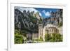 The Benedictine Abbey of Santa Maria De Montserrat, Monistrol De Montserrat, Catalonia, Spain-Stefano Politi Markovina-Framed Photographic Print